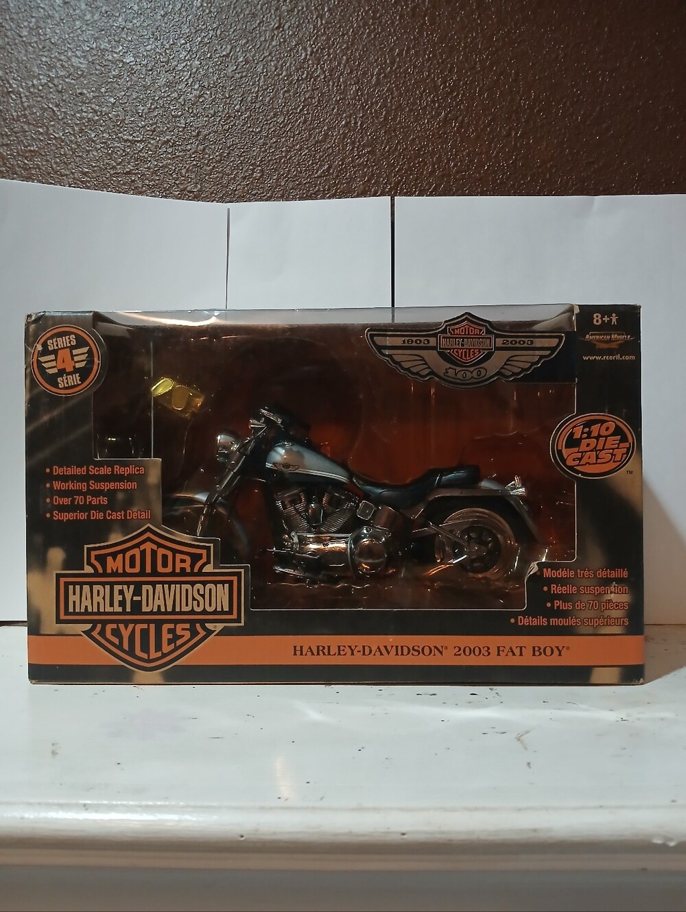 Harley-Davidson 2003 Fat Boy Die-Cast Model